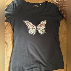 Guess butterfly shirt